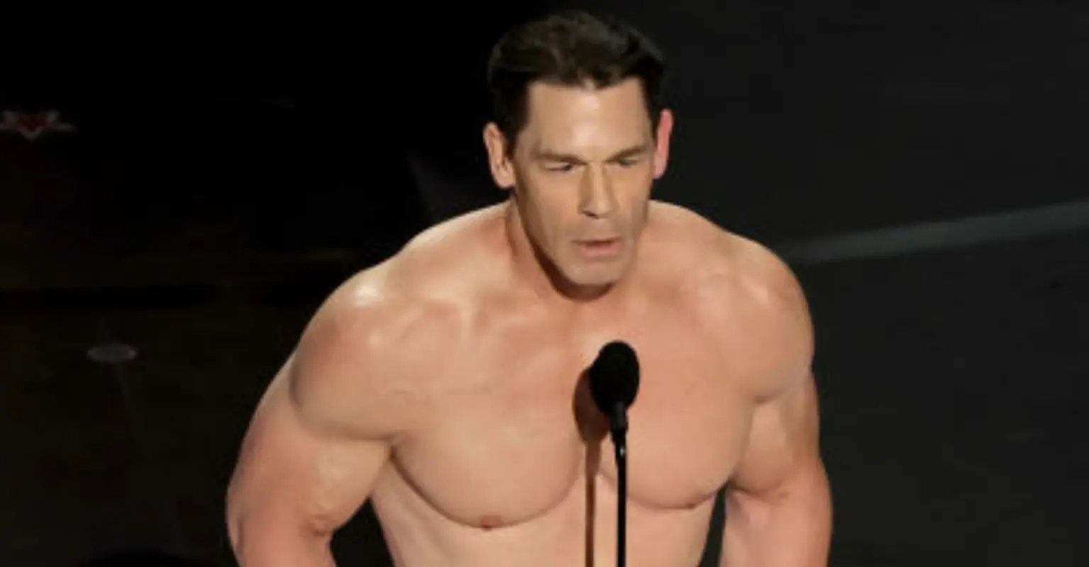 What John Cena was really wearing during 'naked' appearance at Oscars revealed