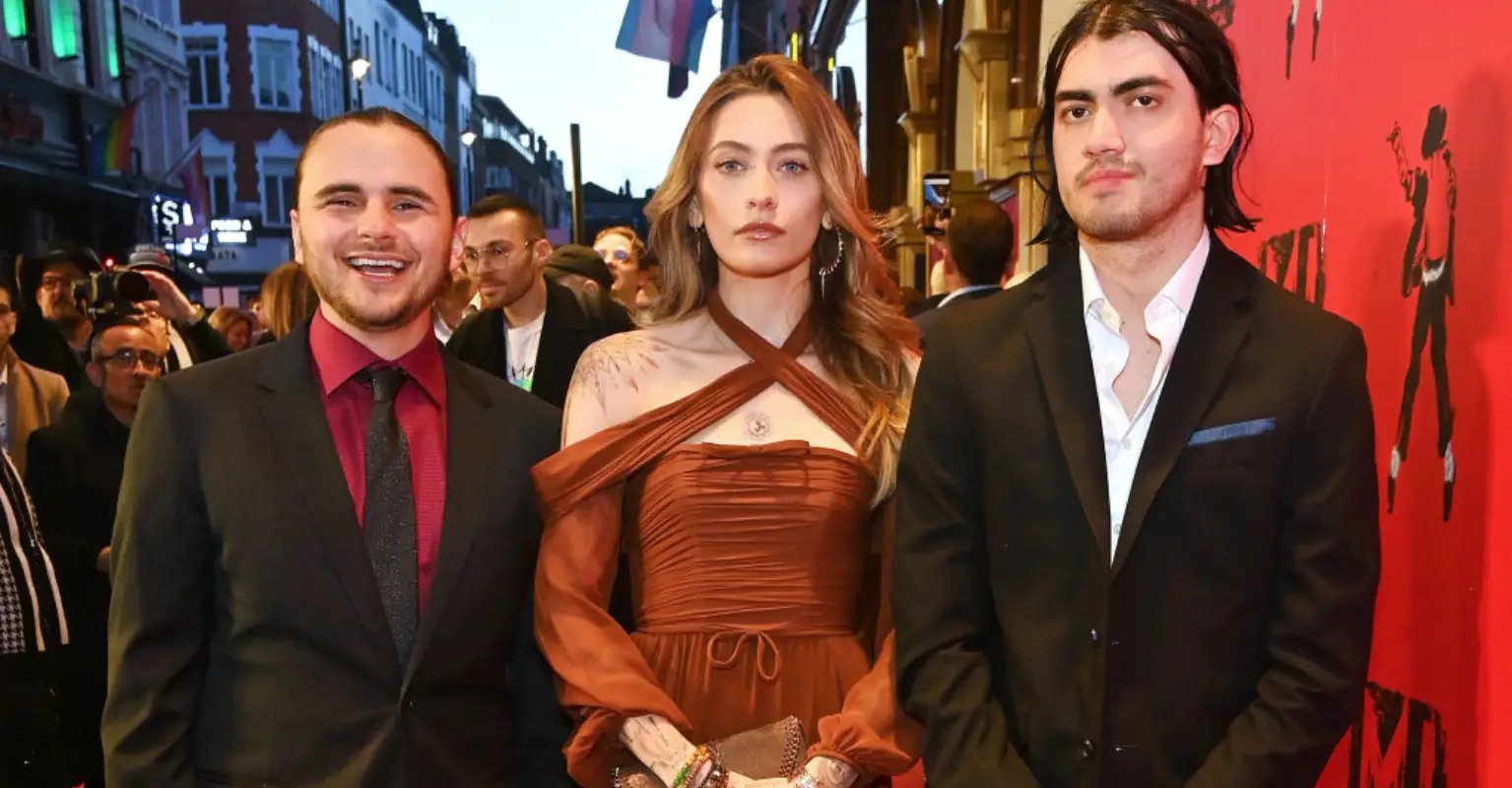All three of Michael Jackson's children make a rare appearance together on red carpet