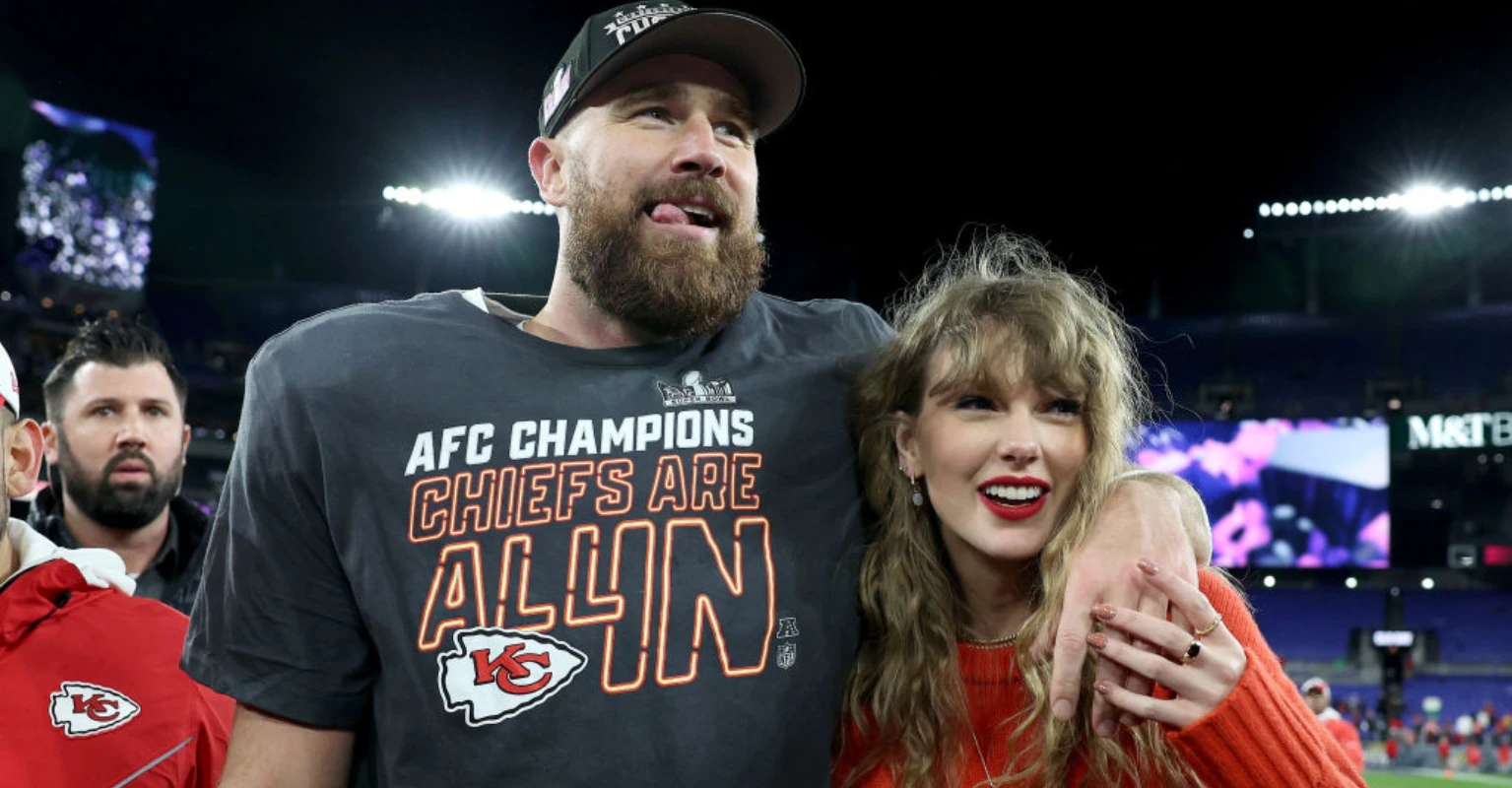 Travis Kelce responds to cruel comments about his body after being spotted on vacation with Taylor Swift