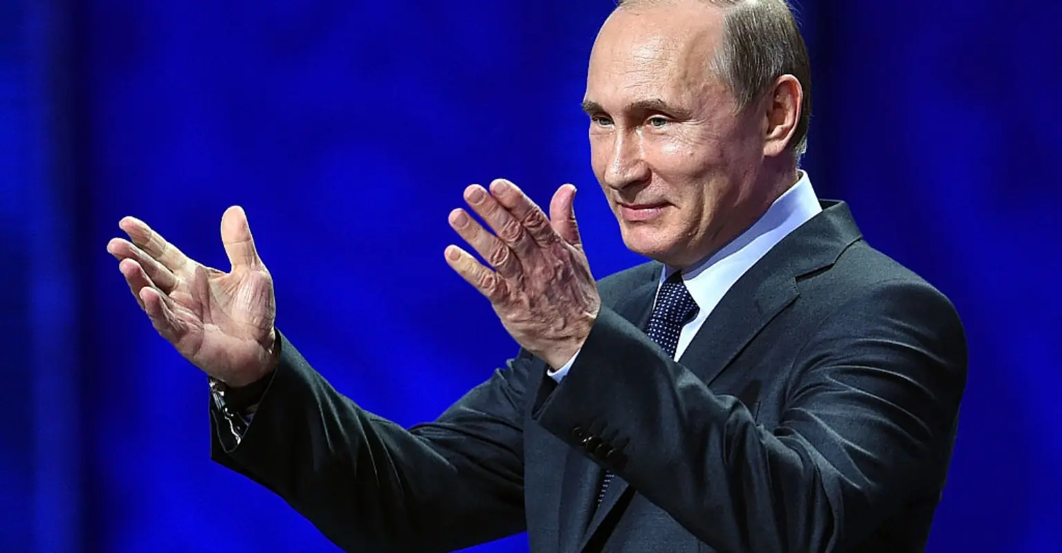 Putin wins landslide election victory and takes aim at US democracy: 'You can buy a vote'