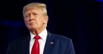 Donald Trump slammed for sharing video showing pickup truck with image of a hog-tied Joe Biden