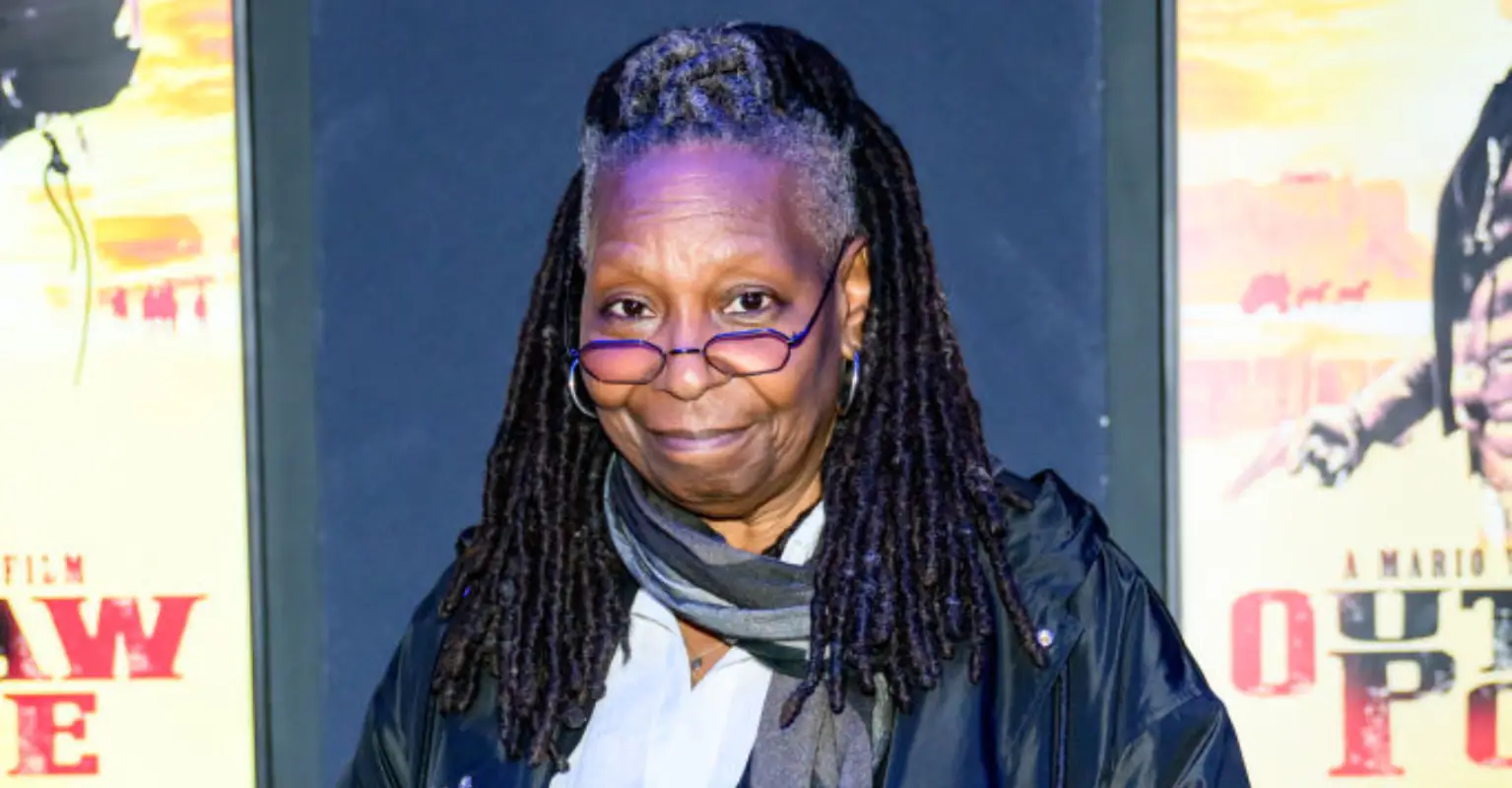 Awkward moment Whoopi Goldberg stops 'The View' to confront audience member recording them
