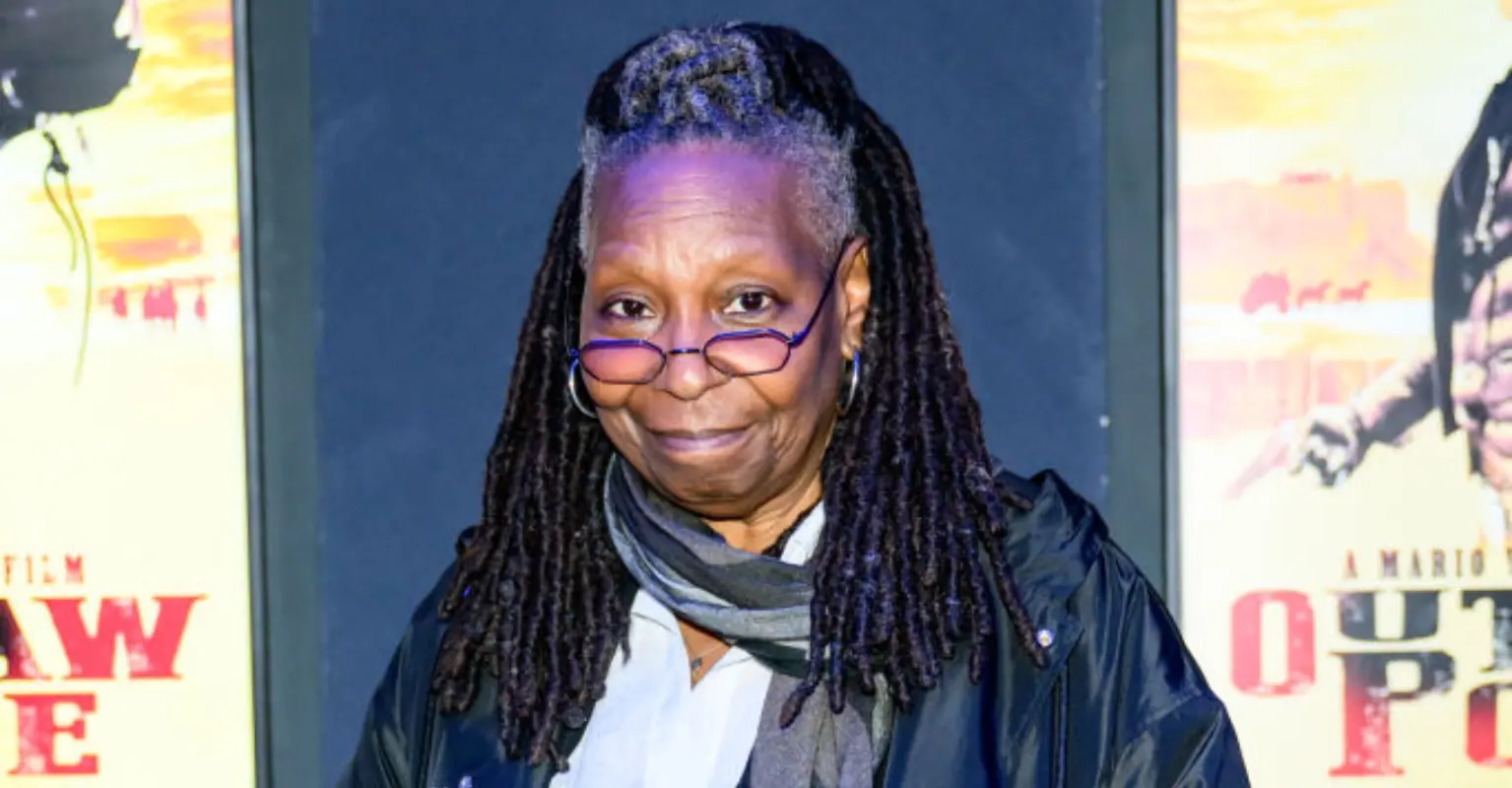 Awkward moment Whoopi Goldberg stops 'The View' to confront audience member recording them