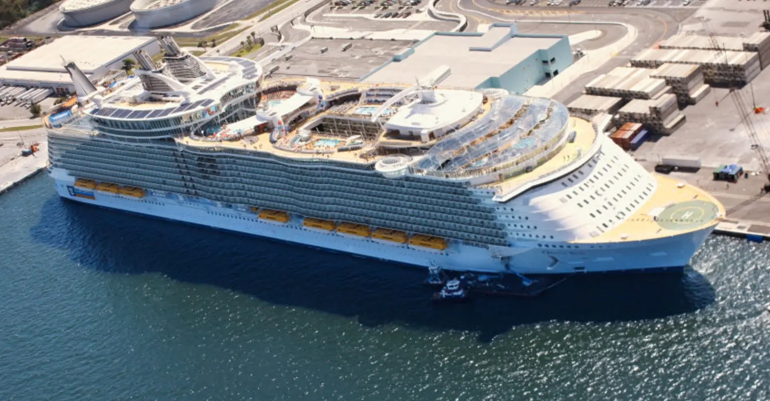 Horror as 'drunk' 20-year-old man leaps out of window on cruise and vanishes in front of his family