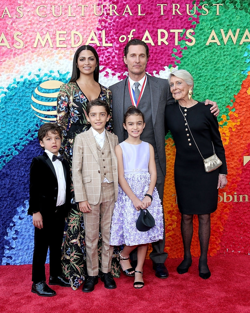 Matthew McConaughey family