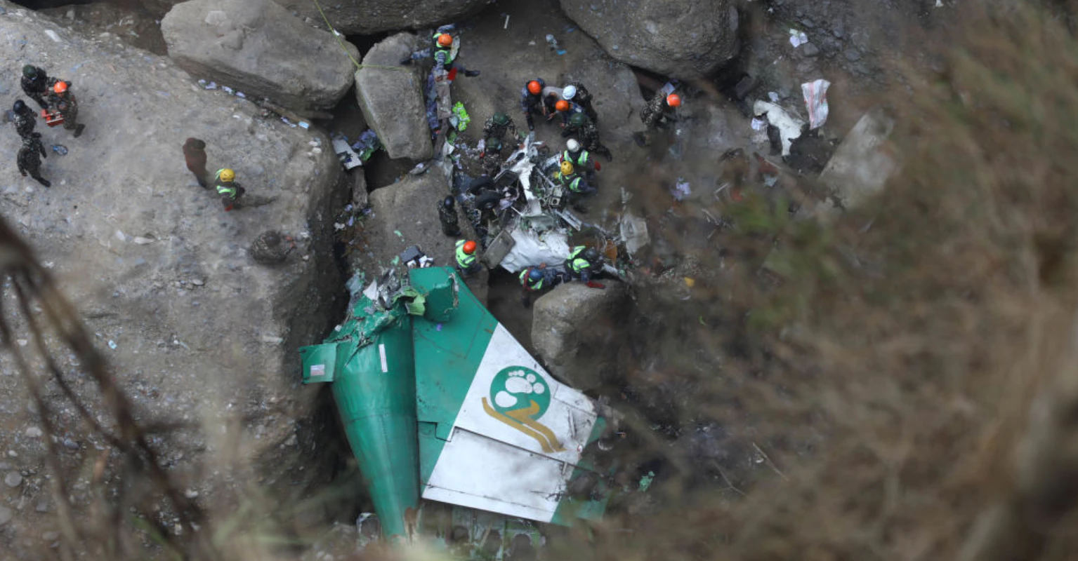 Haunting footage shows final moments of plane before crash kills at least 68 passengers on board