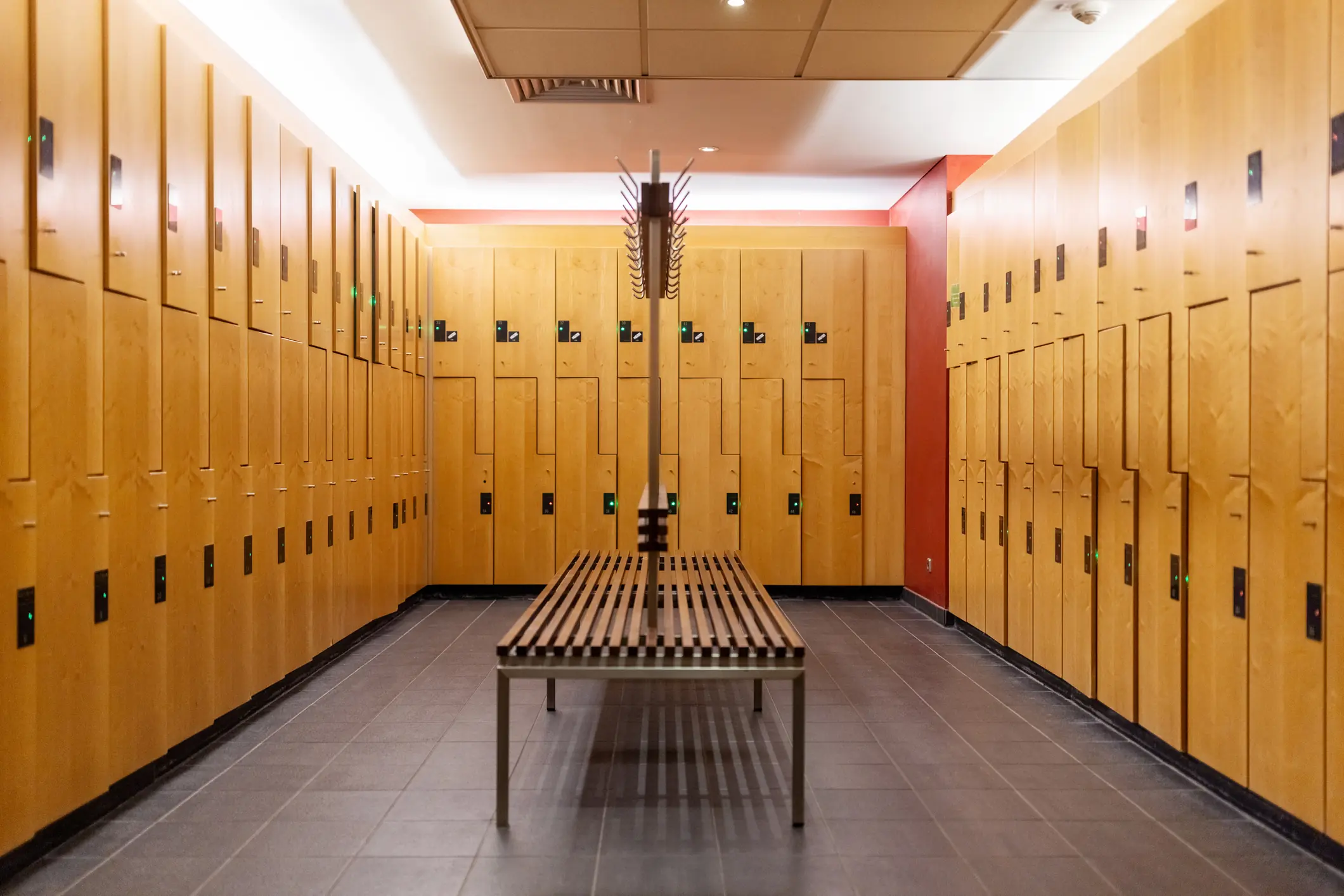 locker room