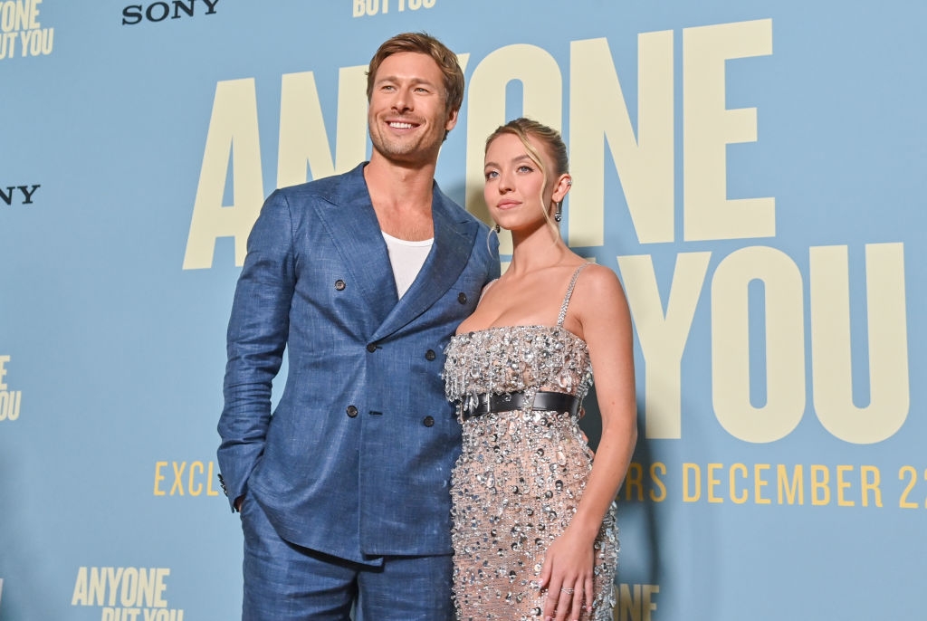 Glen Powell and Sydney Sweeney 