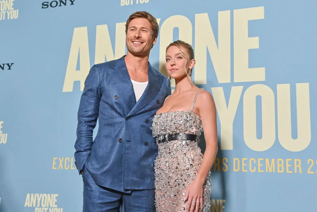 Glen Powell and Sydney Sweeney 