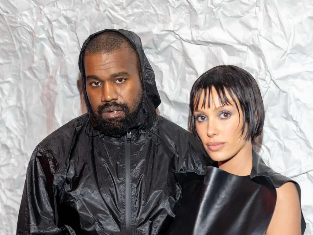 Kanye West and Bianca Censori.