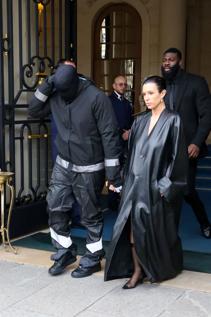 Kanye West and Bianca Censori