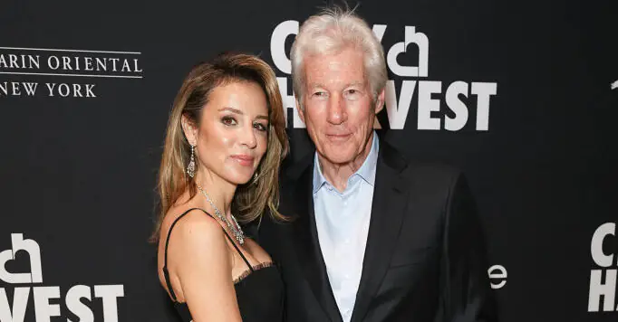 Richard Gere, 74, makes rare public appearance with wife Alejandra Silva, 41