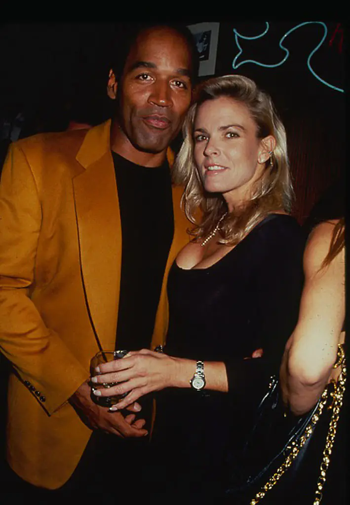 OJ Simpson and Nicole Brown