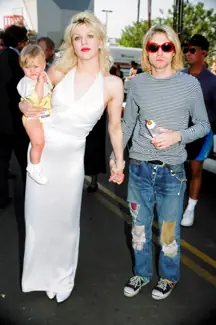 Courtney Love, Frances Bean Cobain, Kurt Cobain 