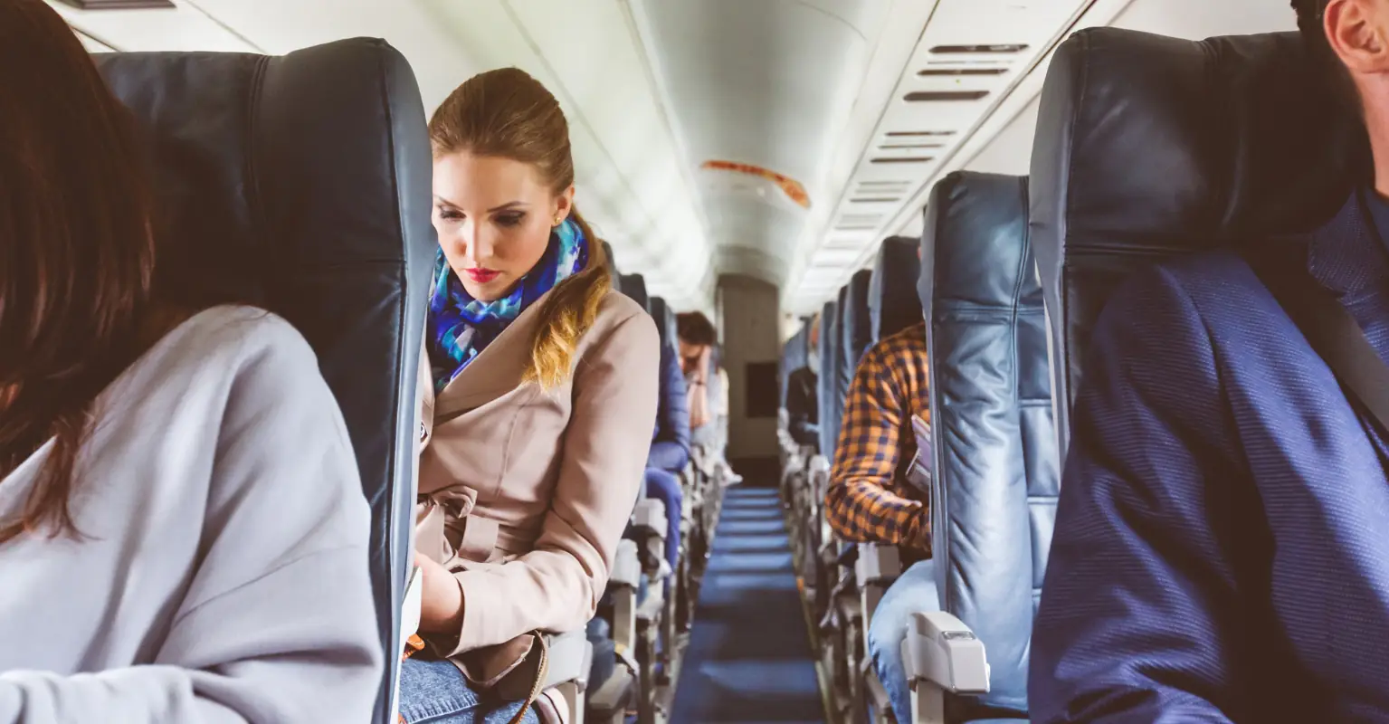 Plane passenger's selfish act with coat leaves people divided