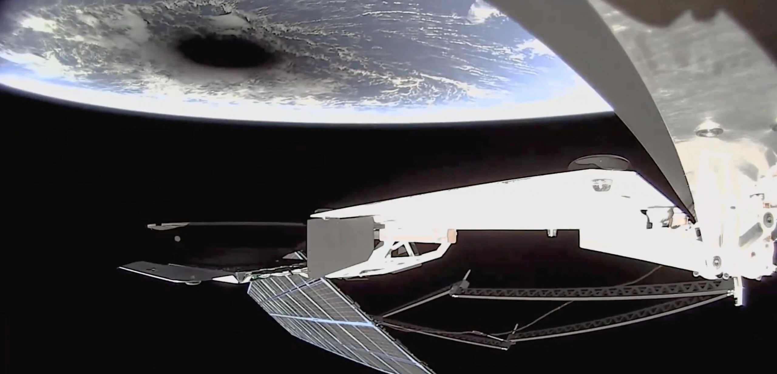 Elon Musk shares 'absolutely spectacular' video of solar eclipse from orbiting Starlink satellite