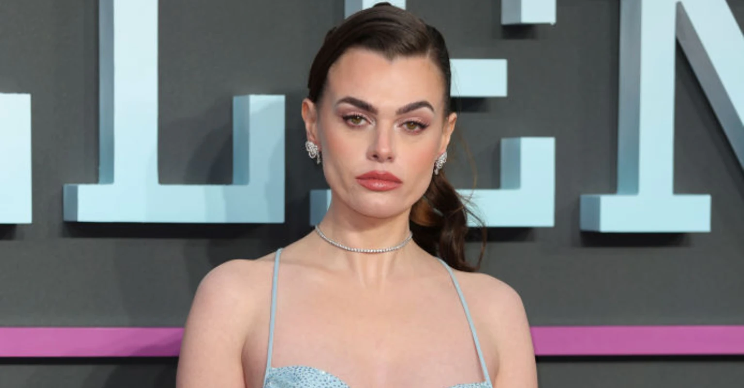 Model hits back at criticism over her revealing 'underwire polo' top