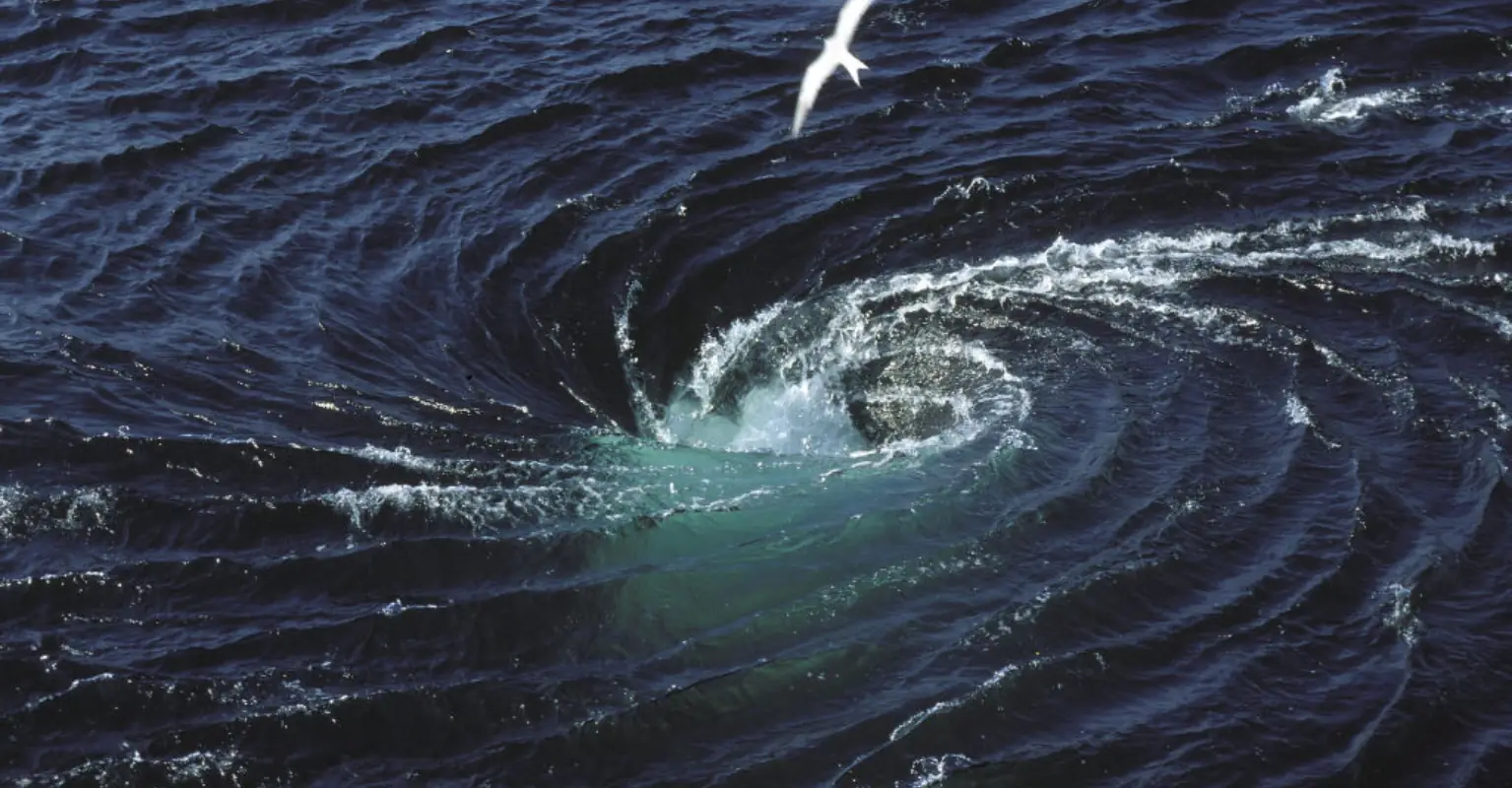 Tragic video shows man's final moments before being pulled into a whirlpool