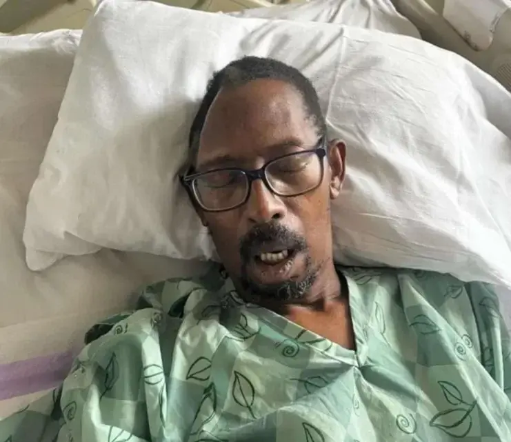 Fernando Cluster had to have a part of his skull removed due to a brain bleed. Credit: Hornsby Law Group 