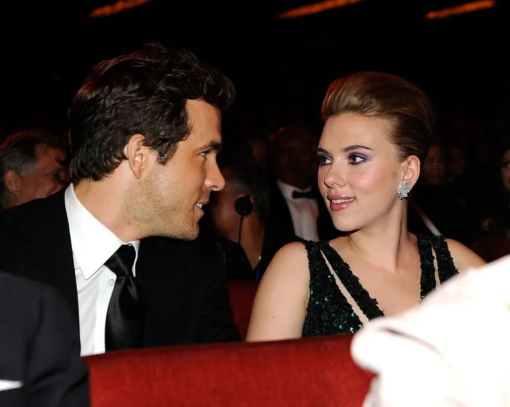  Scarlett Johansson and Ryan Reynolds got married 2008 before divprcing. Credit: Kevin Mazur / Getty
