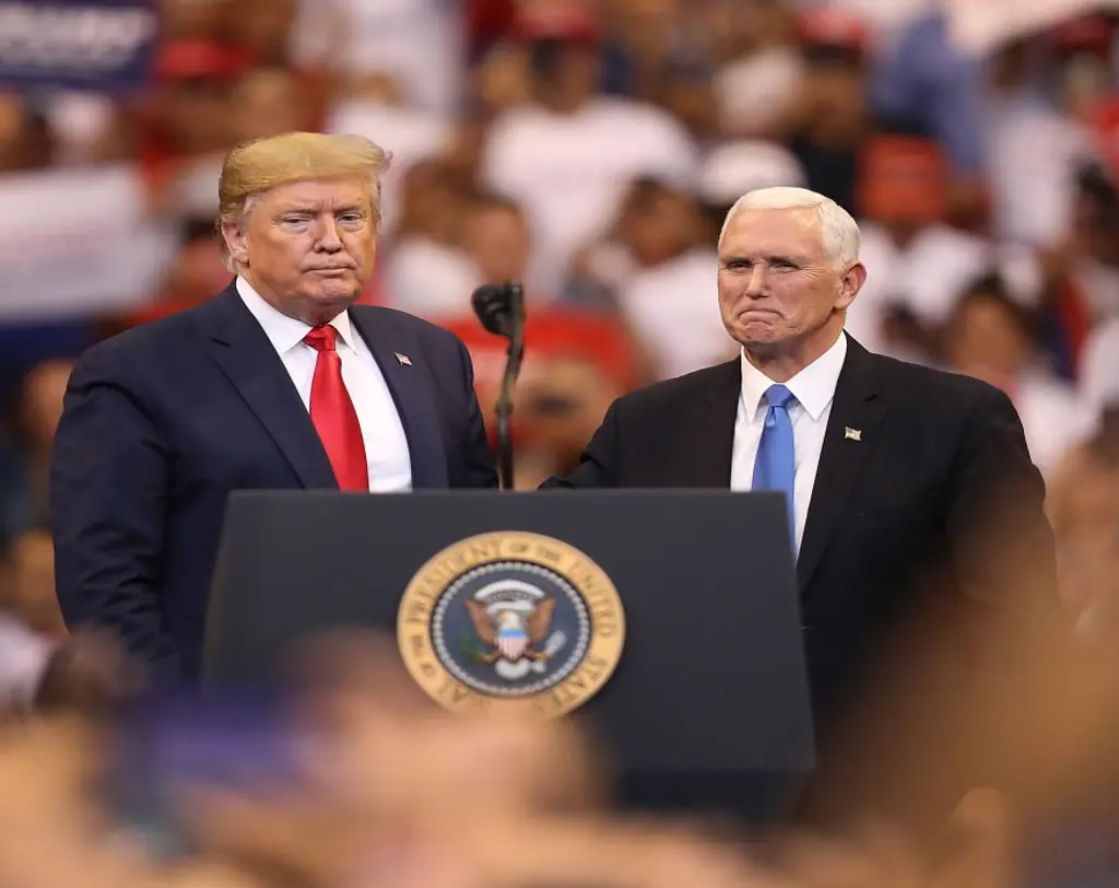 There is a long and storied history between the two running mates. Credit: 	Joe Raedle / Getty