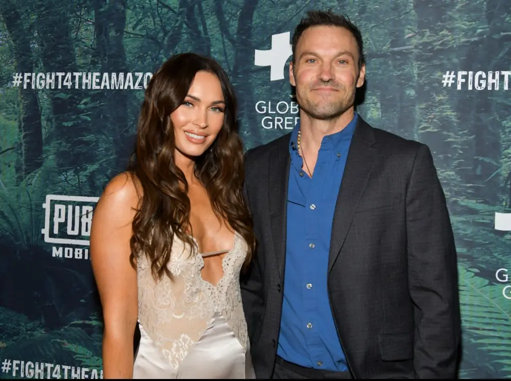  Megan Fox was married to Brian Austin Green. Credit:	Rodin Eckenroth / Getty