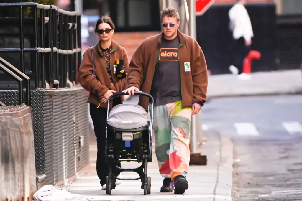 The couple share a son, Sylvester. Credit: Raymond Hall/GC Images/Getty Images