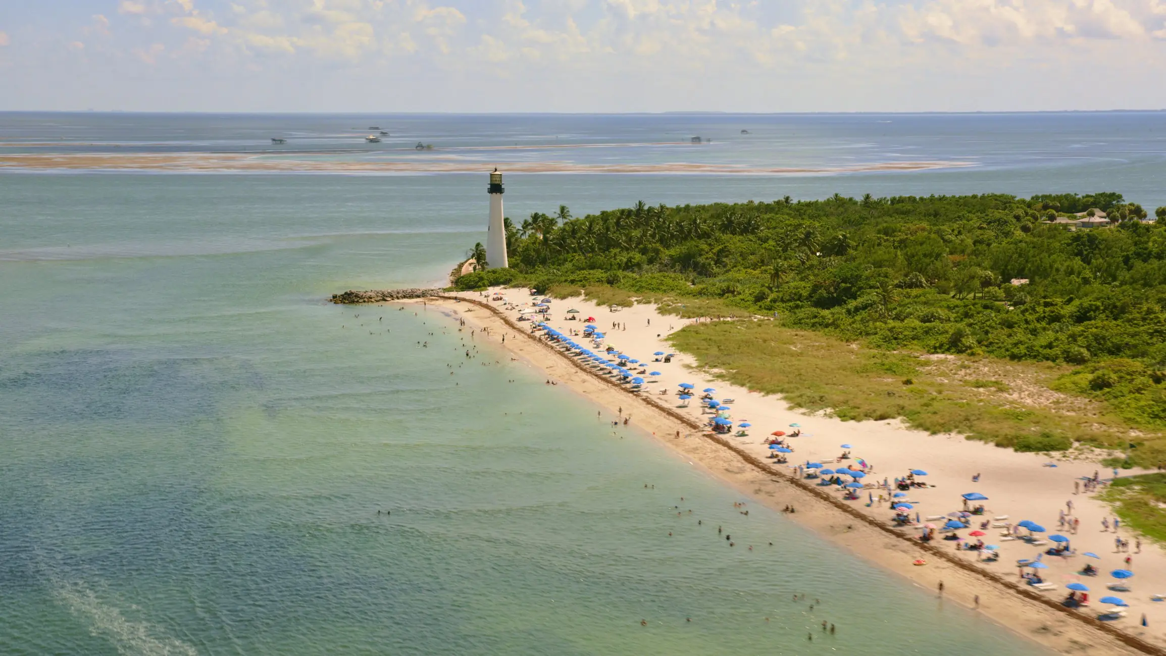 Key Biscayne in Miami-Dade County, Miami Beach. Credit: Simonkr / Getty