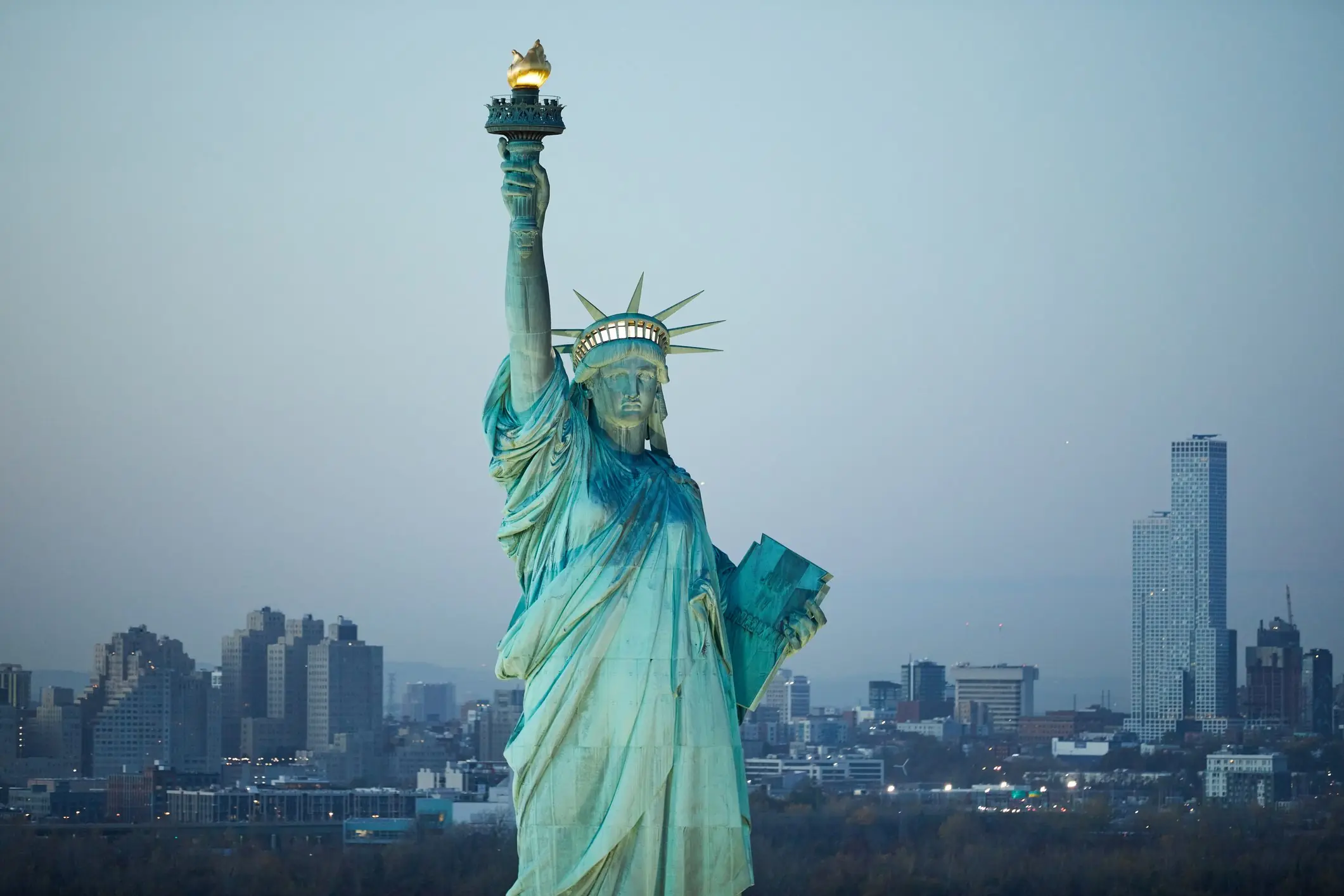 The White House has no plans to return the Statue of Liberty to France. Credit: Nisian Hughes / Getty