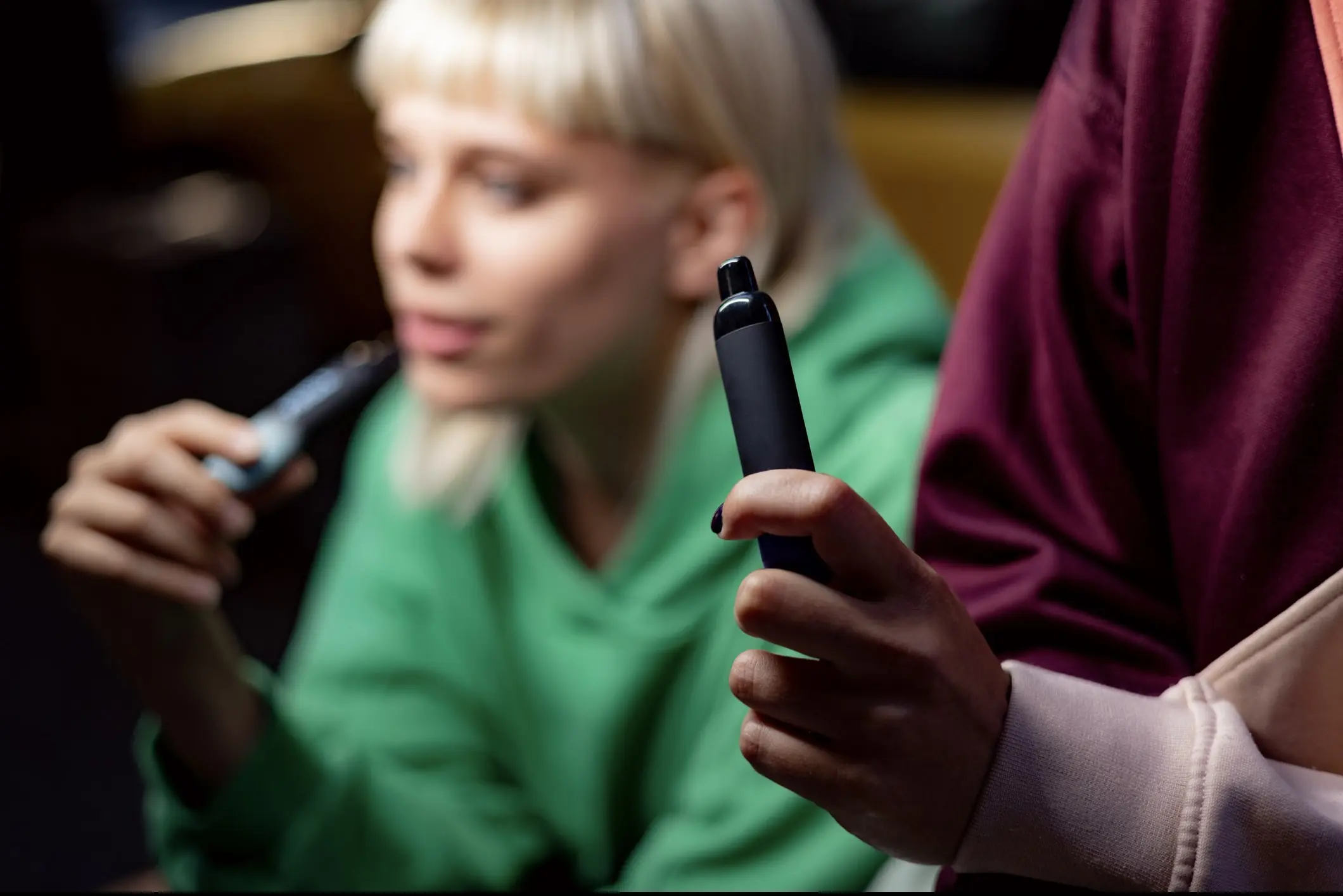 Many young people have been ditching cigarettes for vapes. Credit: Ivan Pantic/Getty
