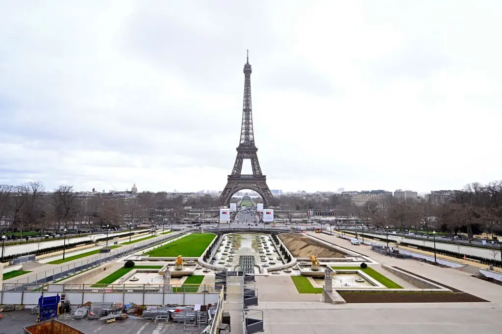 The iconic landmark has been evacuated. Credit: 	Aurelien Meunier / Getty