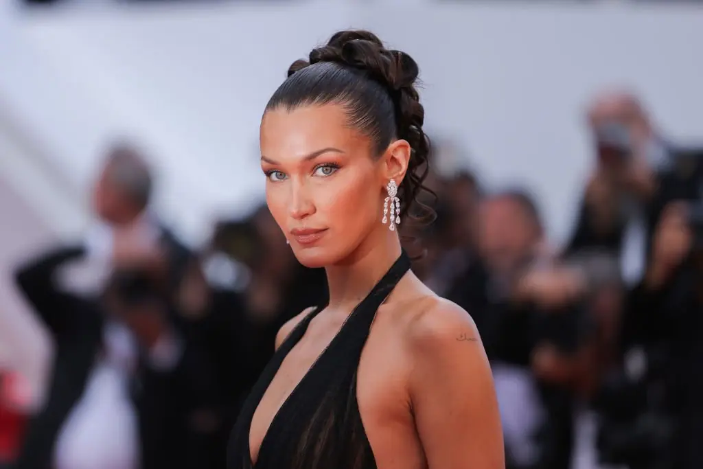Bella Hadid also scored very highly. Credit: Victor Boyko/Getty