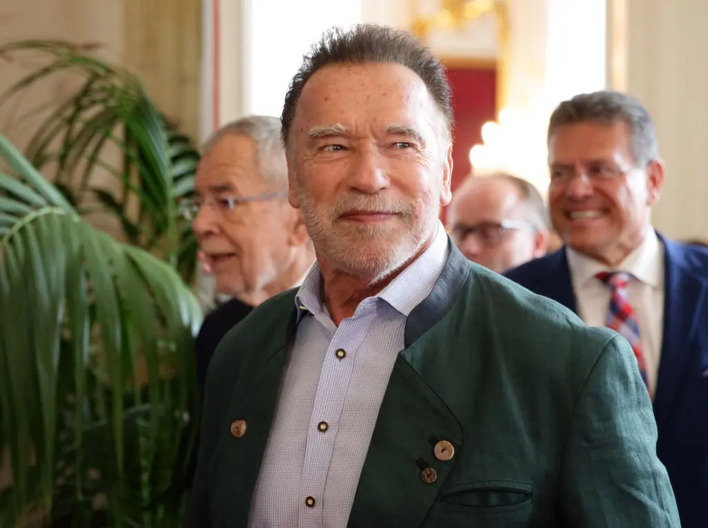 Arnold Schwarzenegger has shared his thoughts on the afterlife.  Credit: Heinz-Peter Bader / Getty