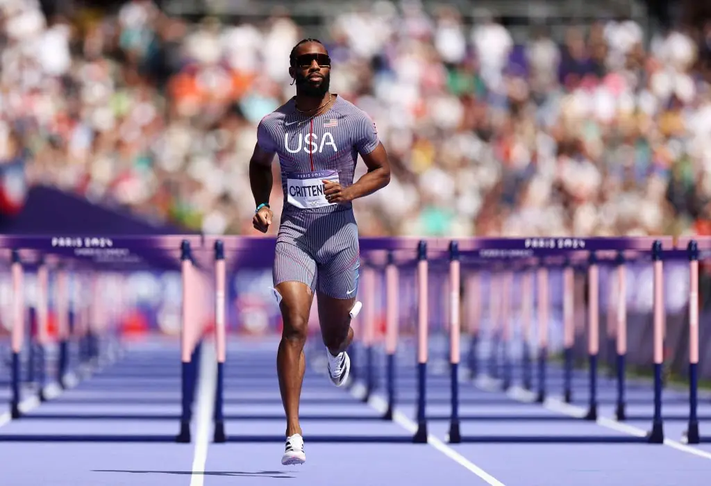 Freddie Crittenden came last in his race on Sunday. Credit:  Hannah Peters / Getty