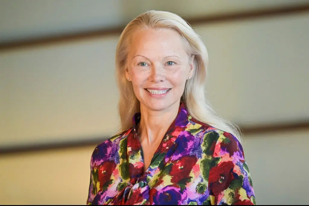 Anderson is full of praise for her co-star. Credit: Juan Naharro Gimenez/Getty