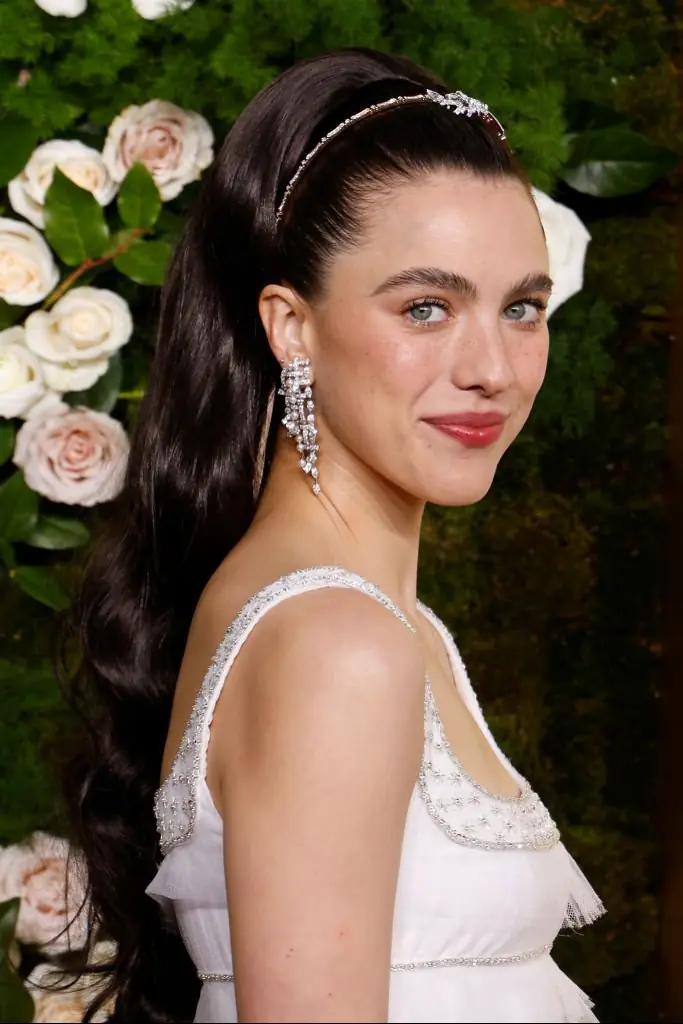 Margaret Qualley is promoting her new movie. Credit: Taylor Hill / Getty