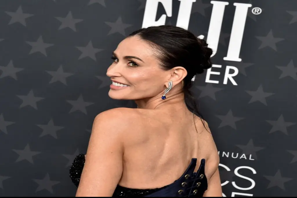 Moore is hoping to also win big at the Oscars. Credit: Gregg DeGuire/WWD via Getty Images