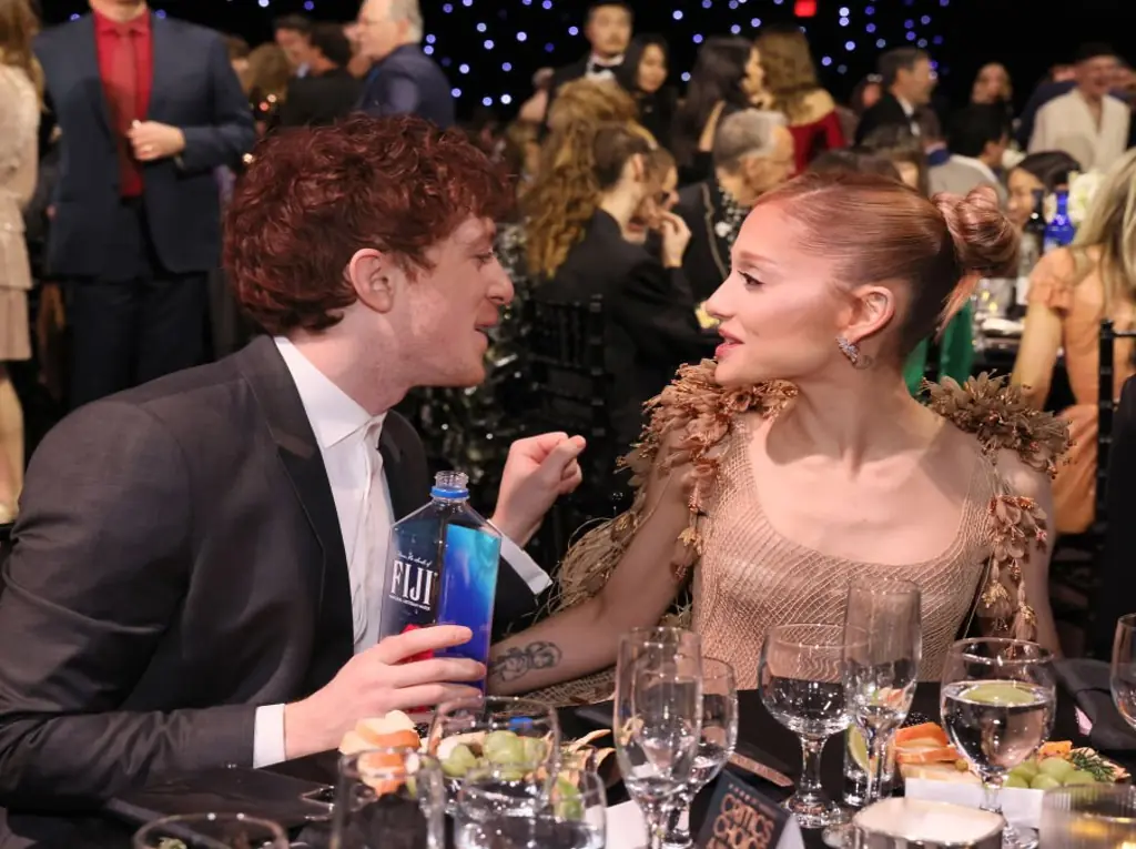 Slater and Ariana at the Critics Choice Awards. Credit: Rodin Eckenroth/GA/The Hollywood Reporter via Getty Images