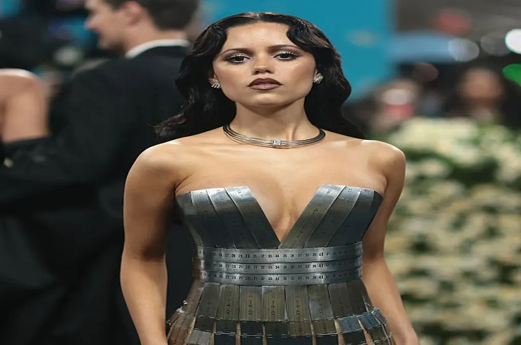 Jenna Ortega made sure she measured up to the expectations of the night. Credit:  Dimitrios Kambouris/Getty Images for The Met Museum/Vogue