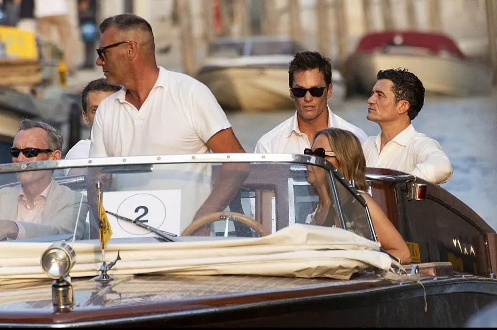 Celebs have arrived for the wedding. Credit: Andrea Carrubba/Anadolu via Getty Images