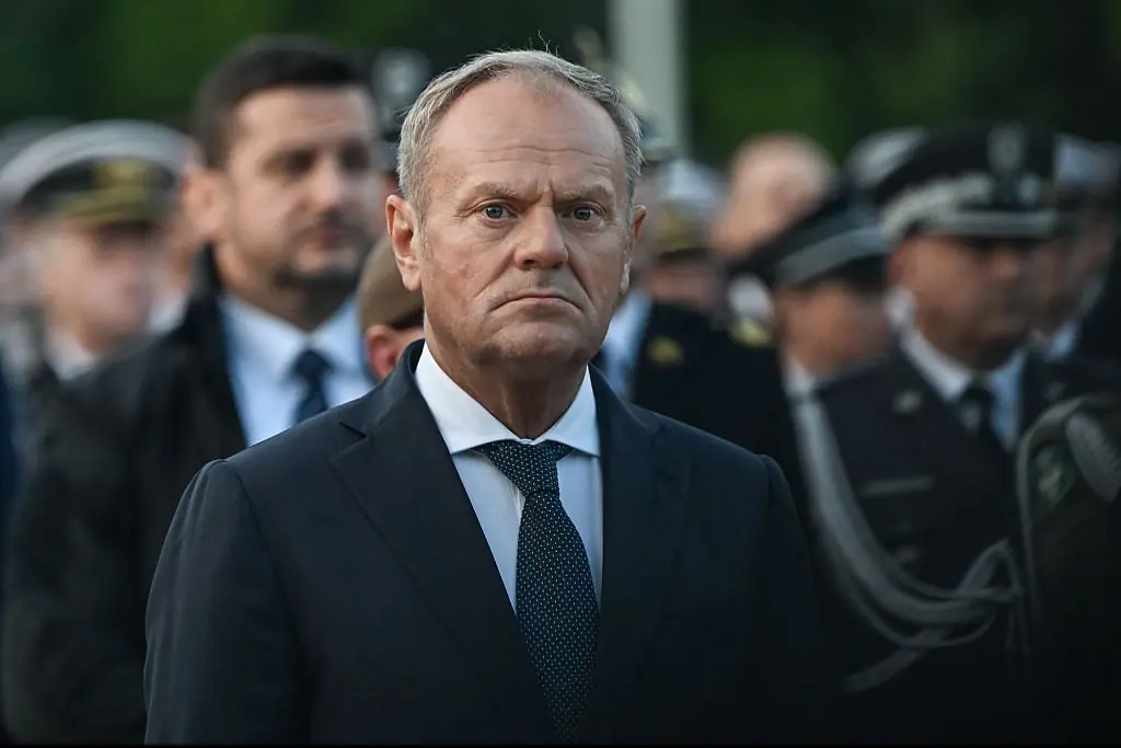 Poland's Prime Minister Donald Tusk. Credit: NurPhoto / Getty