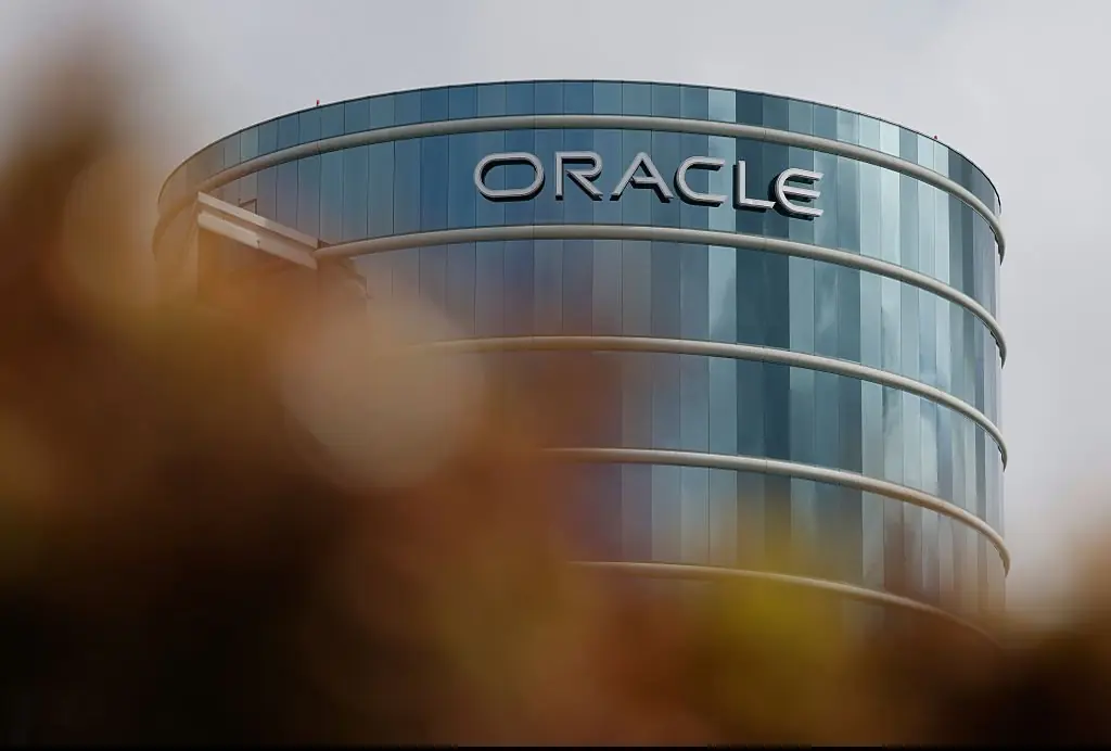 Oracle has increased in value significantly due to AI. Credit: Justin Sullivan/Getty Images