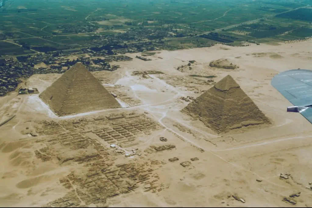 Researchers claim there are actually eight sides to the Great Pyramid of Giza.Credit: Archive Photos / Getty