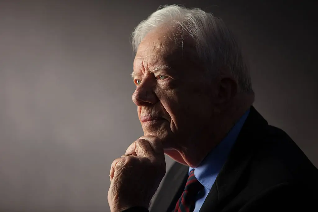 Carter entered hospice care in 2023. Credit: David Hume Kennerly/Getty