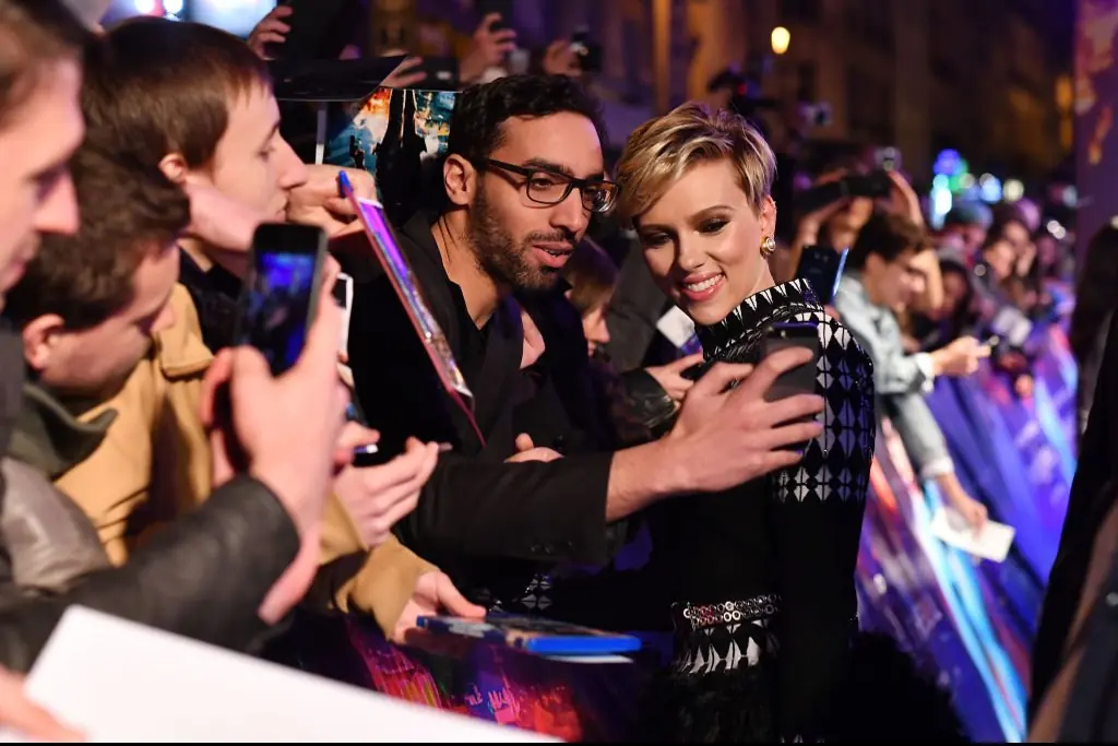 The actress only likes to take photos with fans when she's at a work event. Credit: Pascal Le Segretain / Getty