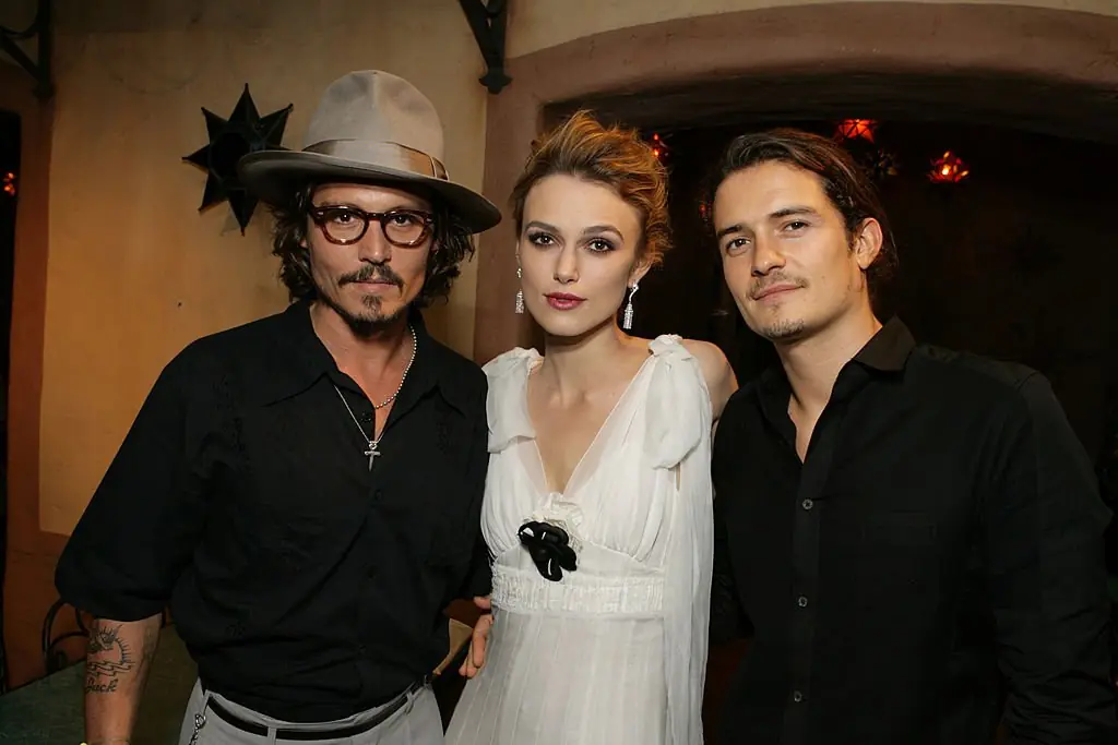 Knightley starred alongside Depp and Bloom in the iconic franchise. Credit: Eric Charbonneau/WireImage/Disney Pictures