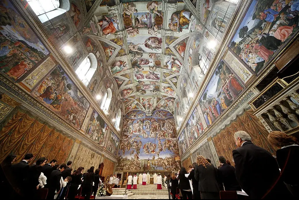 The Cardinal's will gather in the Sistine Chapel. Credit: Franco Origlia / Getty