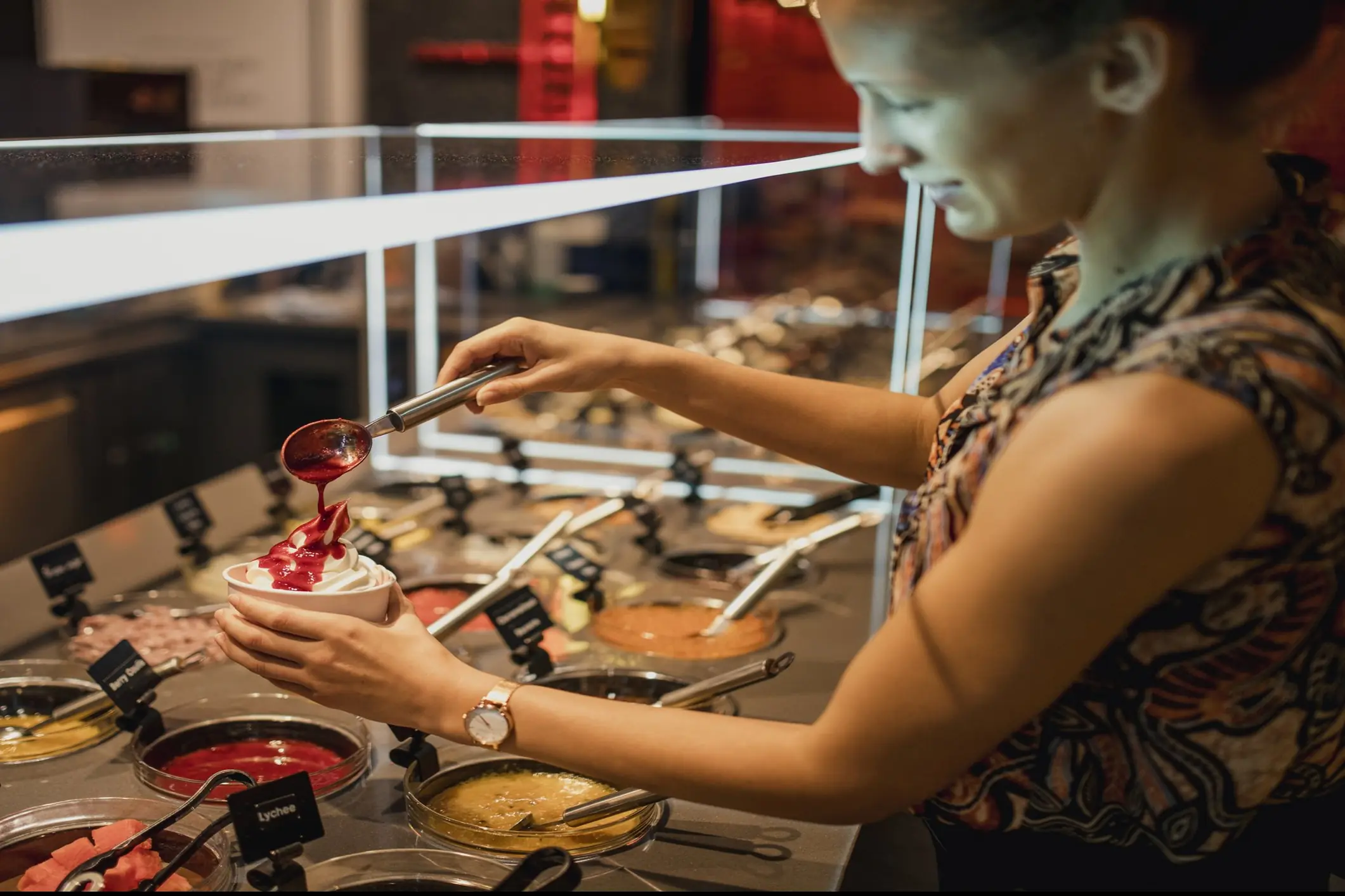 Avoid self-serve ice cream/dessert bars. Credit: SolStock/Getty Images