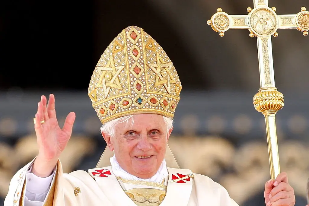 Pope Benedict's organ donor status was revoked when he took up the role as head of the Catholic church. Credit:  Franco Origlia/Getty Images