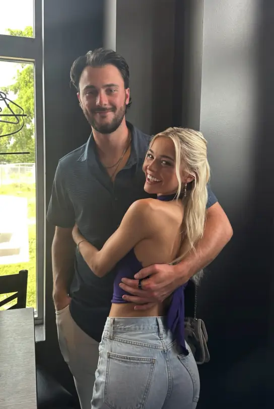 Livvy Dunne and Paul Skenes. Credit: Instagram